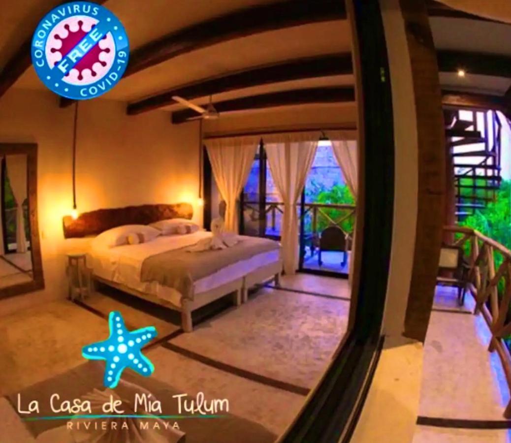 La Casa De Mia Tulum Hotel Eksteriør billede
